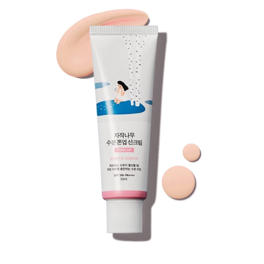 Crema cu protecție solara SPF 50+ PA++++ si suc de mesteacan, 50 ml, Round Lab