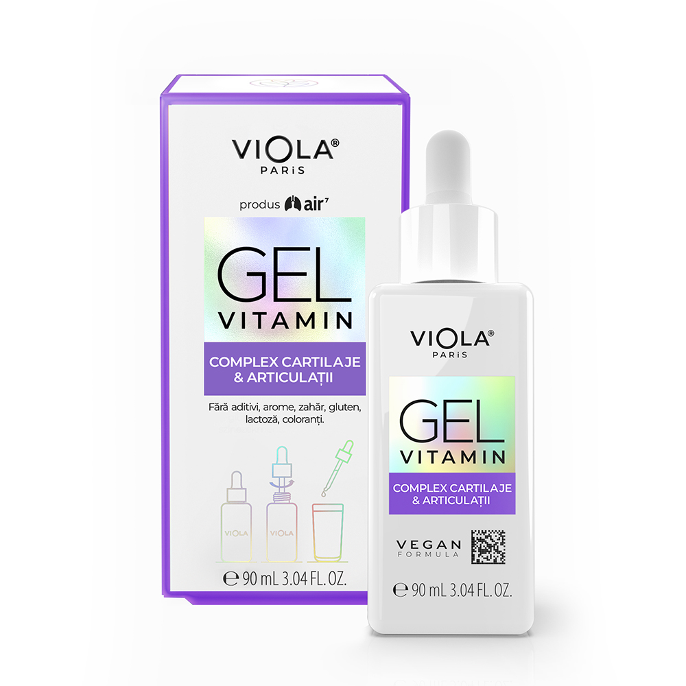 Gel pentru cartilaje si articulatii Gel Vitamin, 90 ml, Viola