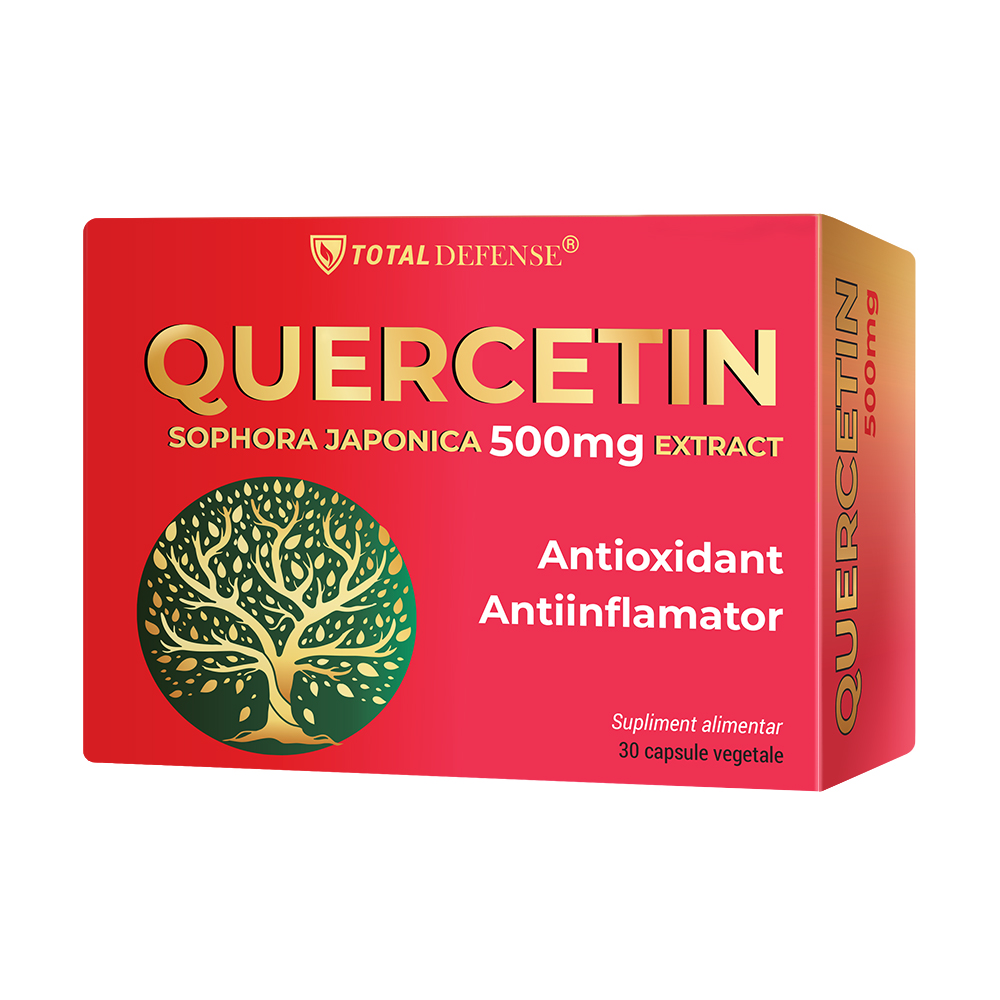 Quercetin, 500 mg, 30 capsule, Cosmopharm