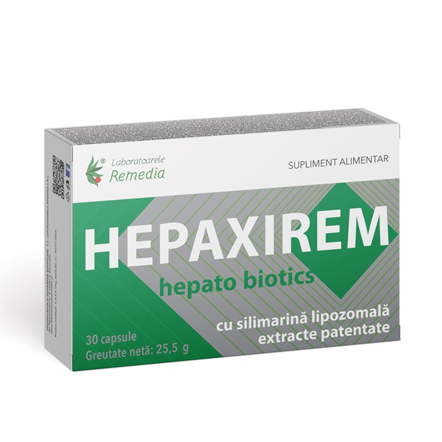 Hepaxirem Hepato Biotics, 30 capsule, Remedia