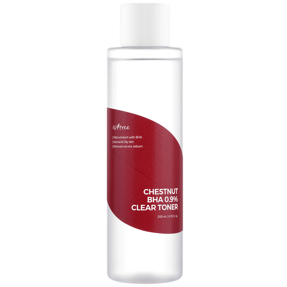 Toner pentru exfoliere si minimizarea porilor Chestnut BHA 0.9% Clear, 100 ml, Isntree