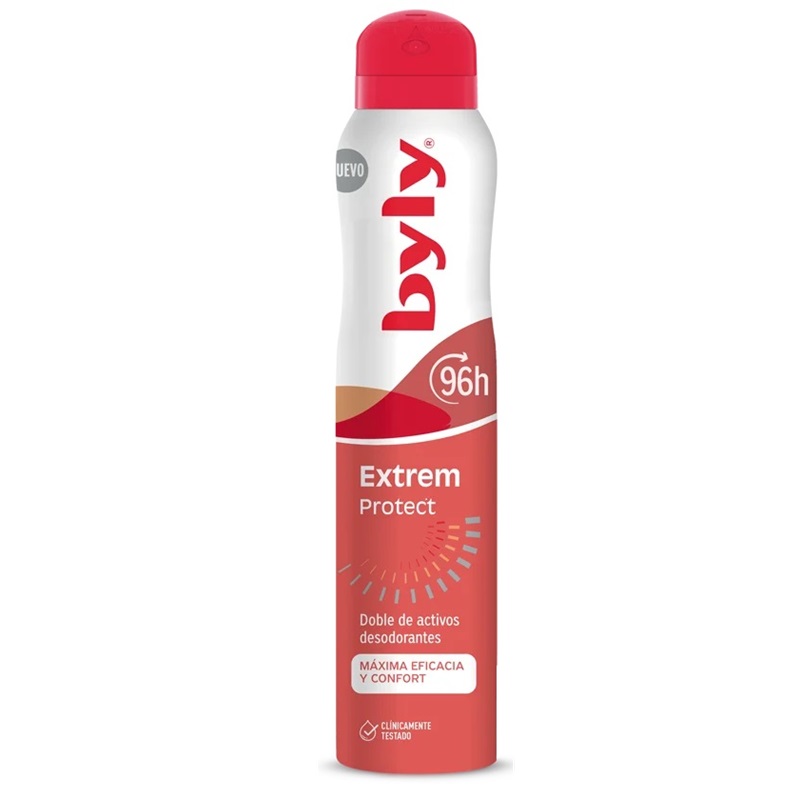 Deo spray, protectie 96h Extrem Protect, 200 ml, Byly