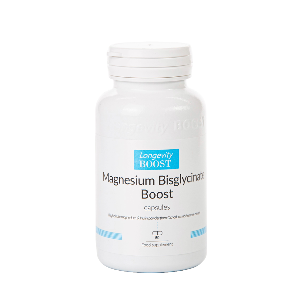 Magnesium Bisglycinate Boost, 60 capsule, Longevity Boost