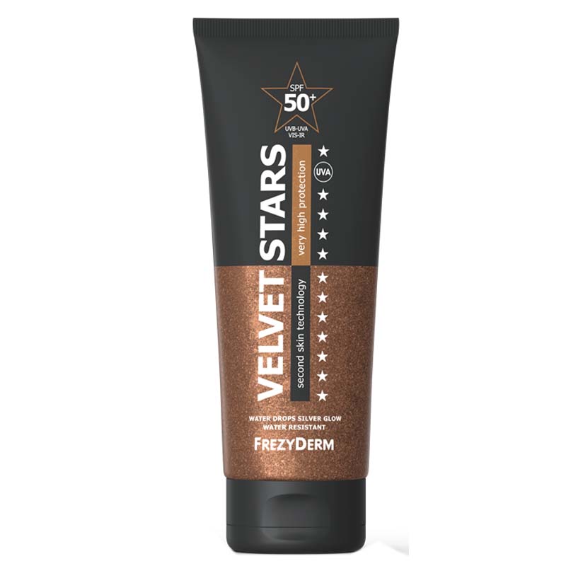 Crema de corp cu protectie solara SPF 50+ Velvet Stars, 175 ml, Frezyderm