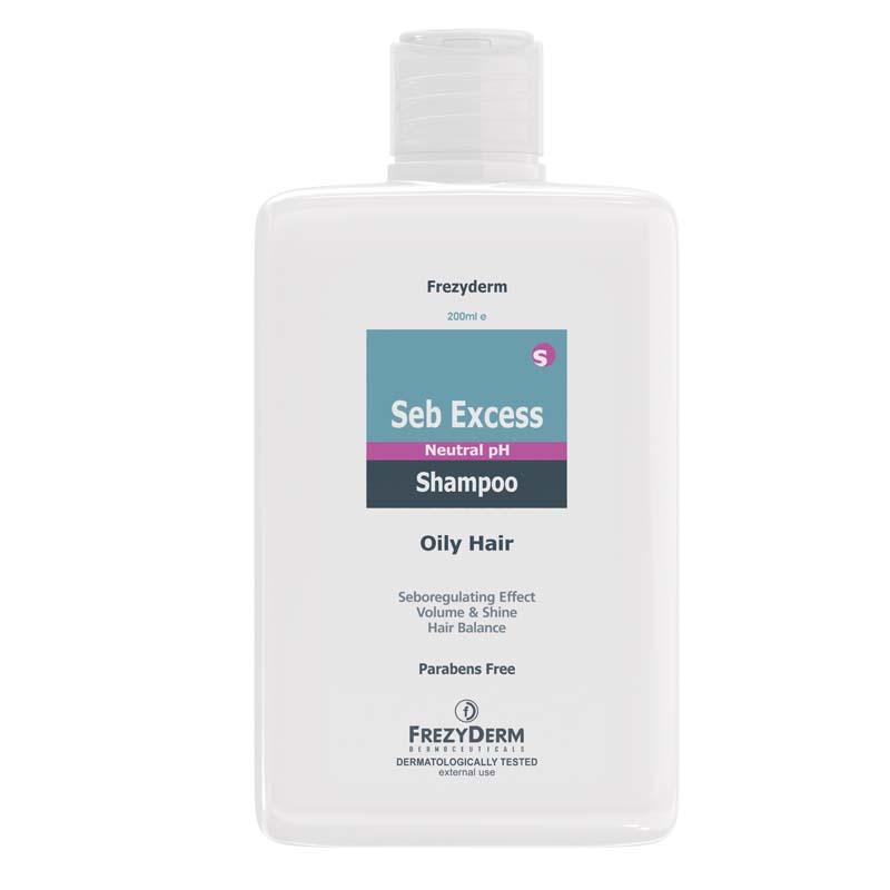 Sampon pentru par gras Seb Excces, 200 ml, Frezyderm