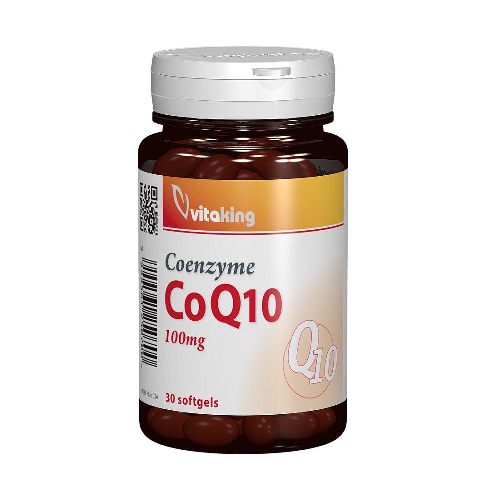 Coenzima Q10, 100 mg, 30 capsule, Vitaking