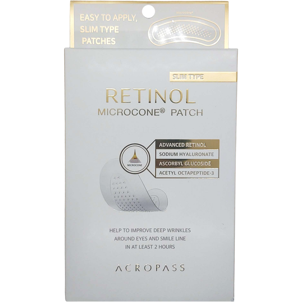 Plasturi cu retinol Retinol, 3 bucati, Acropass