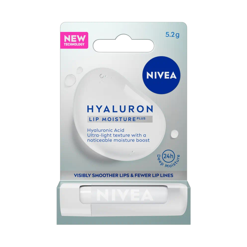 Balsam de buze Hyaluron Moisture, 5.2g, Nivea