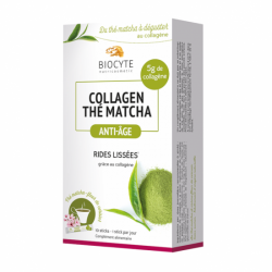 Collagen si Matcha, 10 plicuri, Biocyte