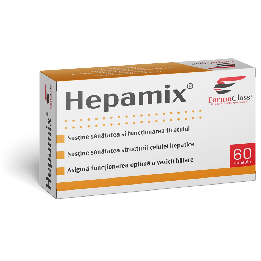 Hepamix, 60 capsule, Farmaclass