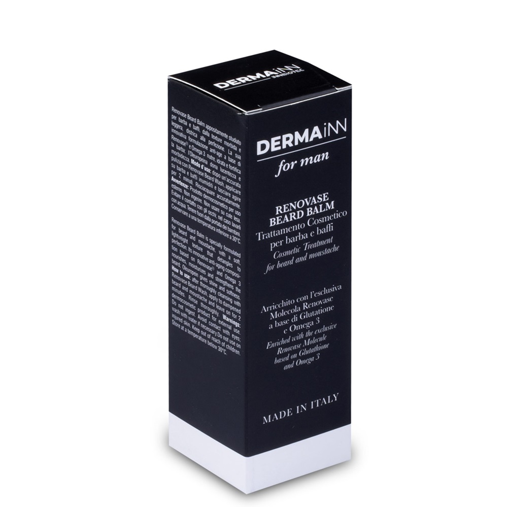 Balsam pentru barba si mustata Renovase Beard Balm, 100 ml, Dermainn