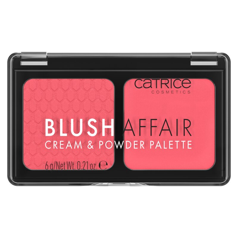 Paleta de fard de obraz crema si pudra 010 Stunning Strawberry Blush Affair, 6 g, Catrice