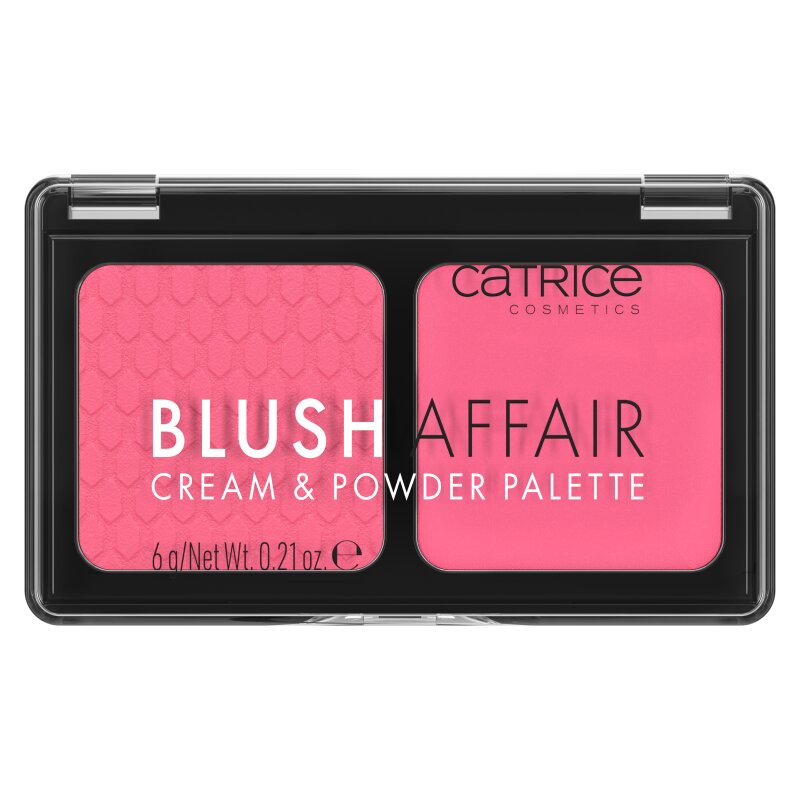 Paleta de fard de obraz crema si pudra  020 Pleasing Pink Blush Affair, 6 g, Catrice