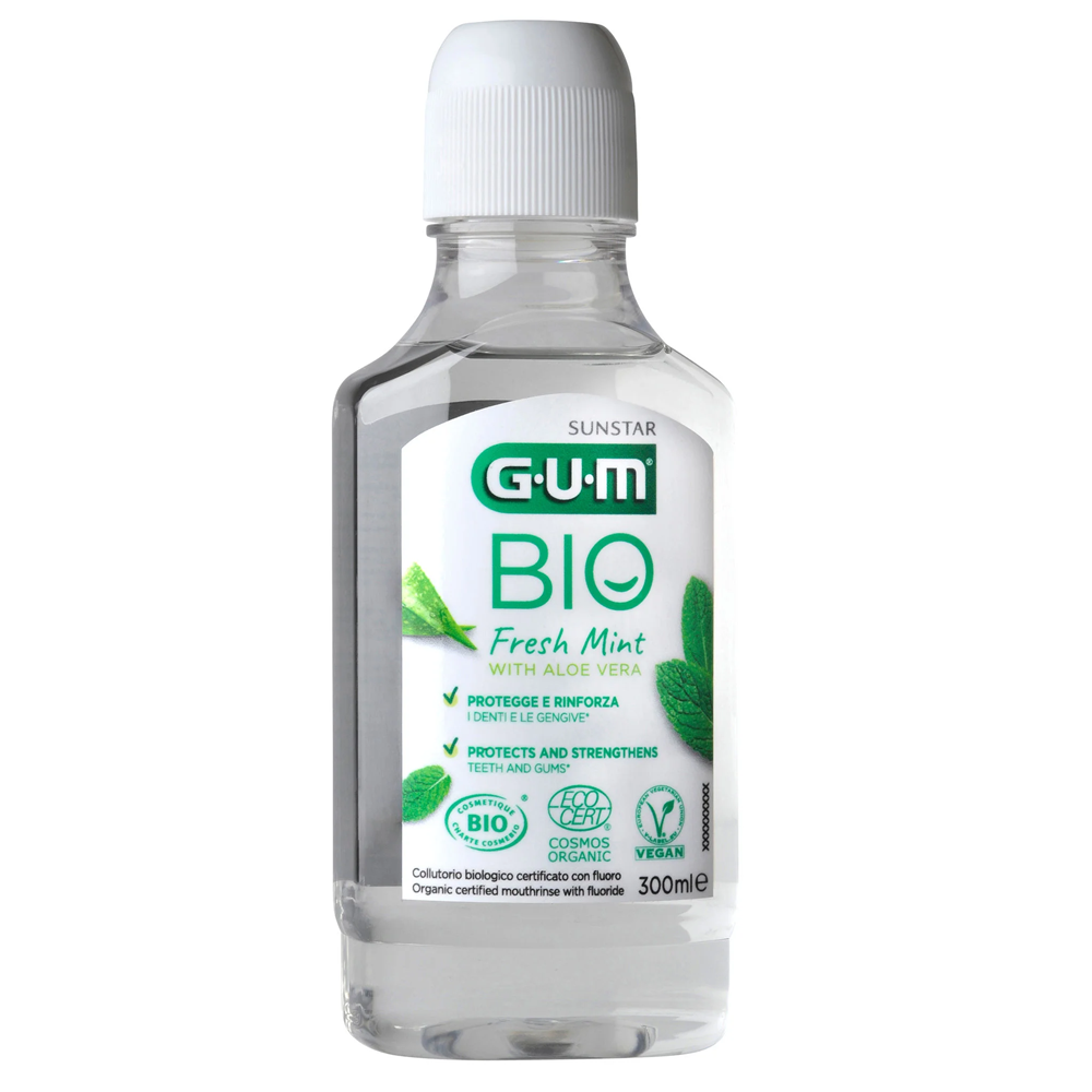 Apa de gura Fresh Mint Gum Bio, 300 ml, Sunstar Gum