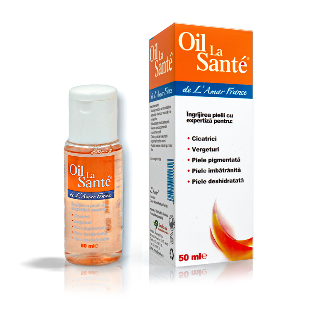 Ulei pentru cicatrici si vergeturi Oil la Sante, 50 ml, Imedica