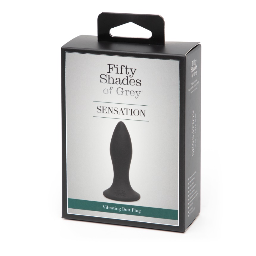 Vibrator Vibrating Butt Plug, 1 bucata, Fifty Shades Of Grey