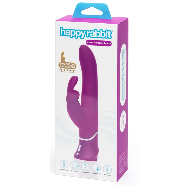 Vibrator Mov Power Motion Happy Rabbit, 1 bucata, Wow Tech