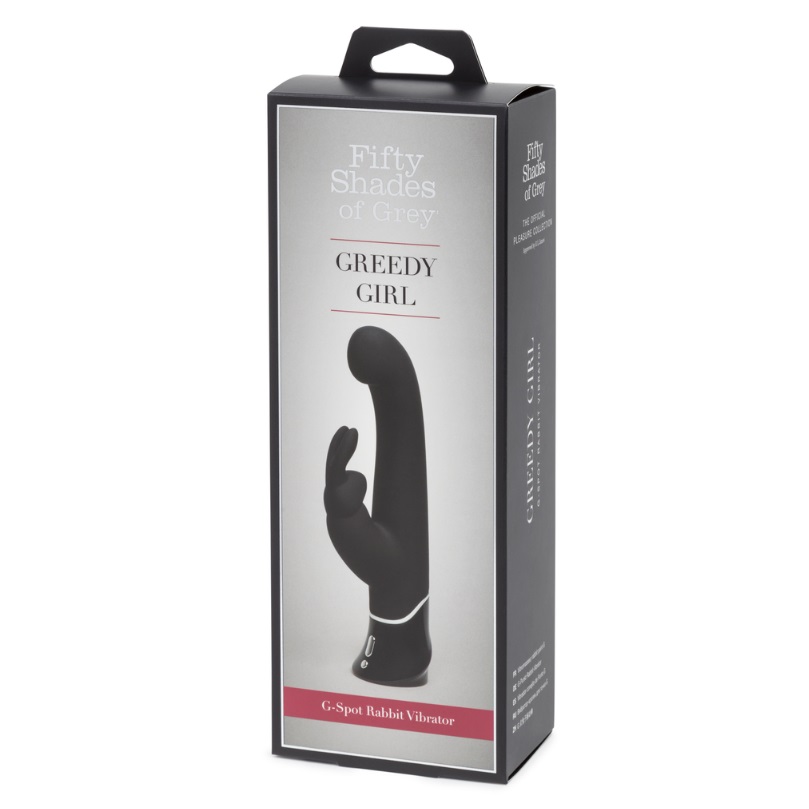 Vibrator Greedy Girl Rabbit, 1 bucata, Fifty Shades Of Grey