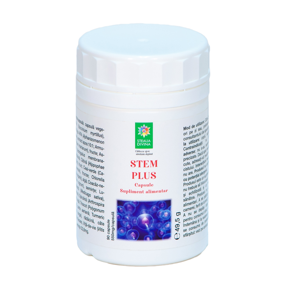 Stem Plus, 90 capsule, Steaua Divina