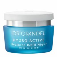 Crema de noapte antirid Hyaluron Refill Night Hydro Active, 50 ml, Dr. Grandel