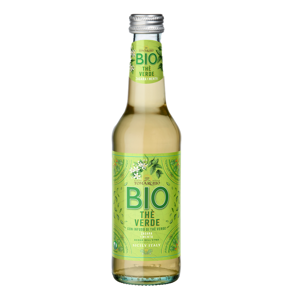 Ceai bio cu menta si flori de portocal, 275 ml, Tomarchio