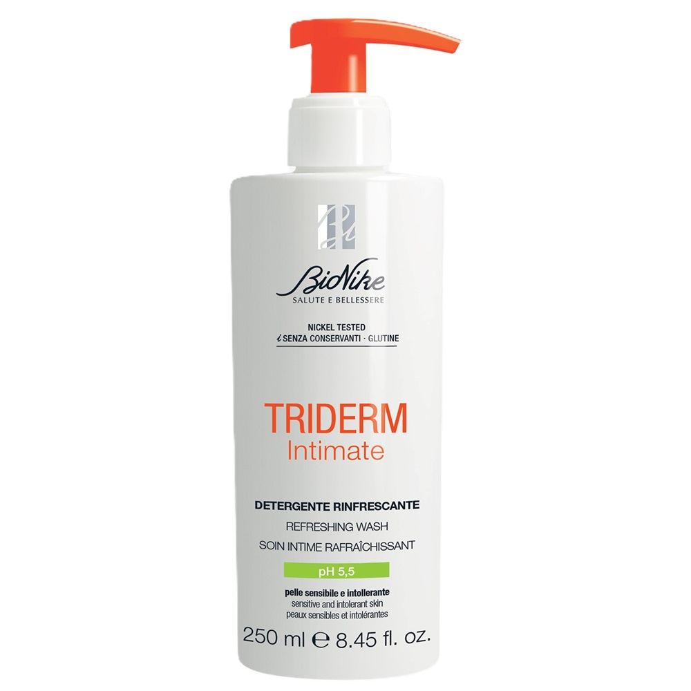 Gel intim revigorant pentru curatare pH 5.5 Intimate Triderm, 250 ml, Bionike