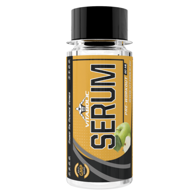 Serum Shot pre-workout Green Apple, 60 ml, 60 ml