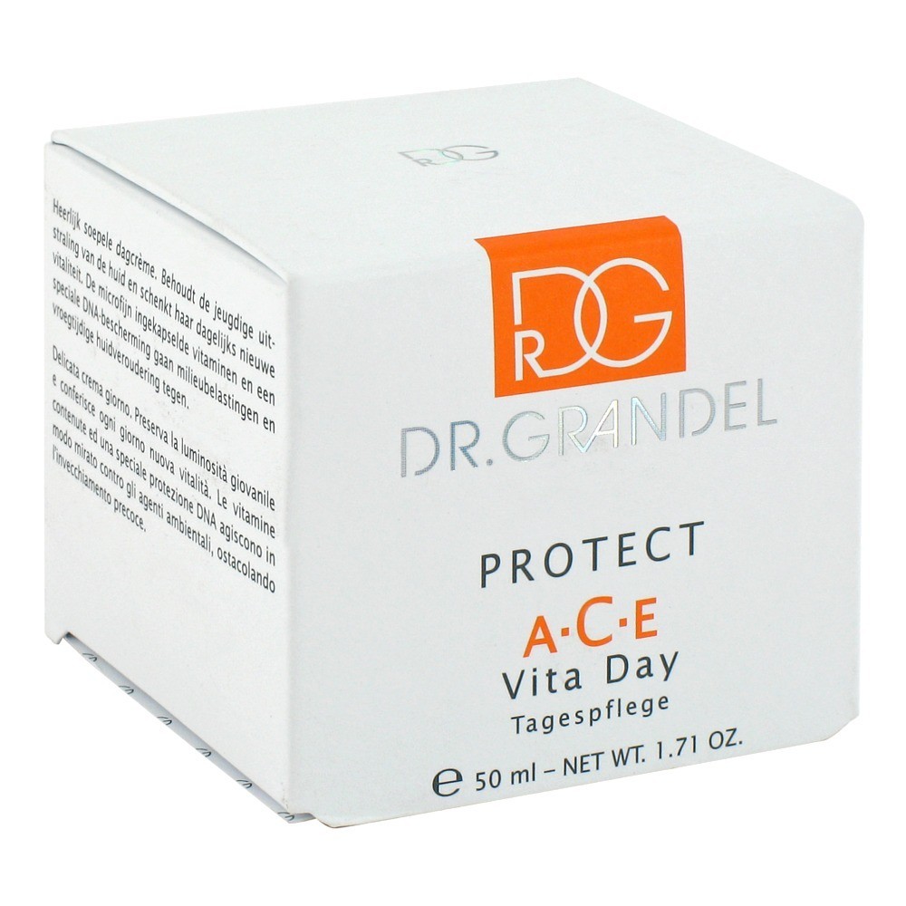 Crema de zi cu vitaminele A-C-E Vita Day Protect, 50 ml, Dr. Grandel