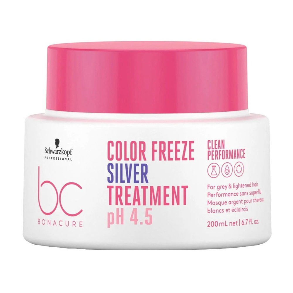 Masca tratatment pentru neutralizarea tenonurilor galbene BC Bonacure Color Freeze, 200 ml, Schwarzkopf Professional