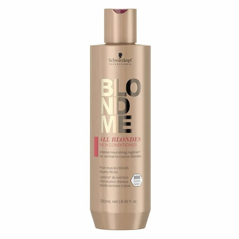 Balsam hranitor pentru par blond aspru BlondMe, 250 ml, Schwarzkopf Professional