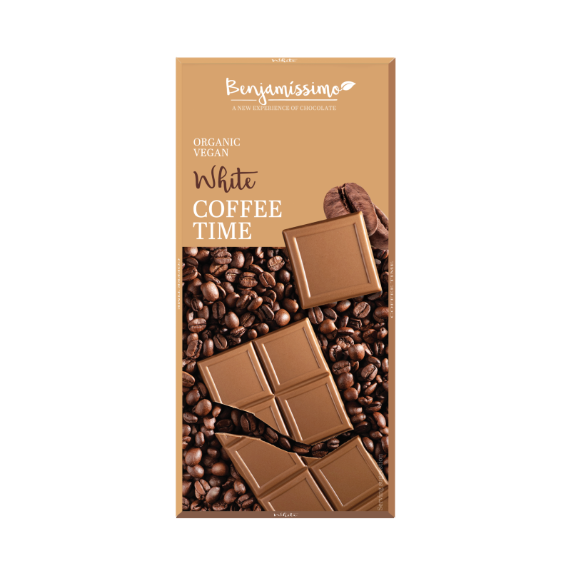 Ciocolata Eco Coffee time, 70 g, Benjamissimo