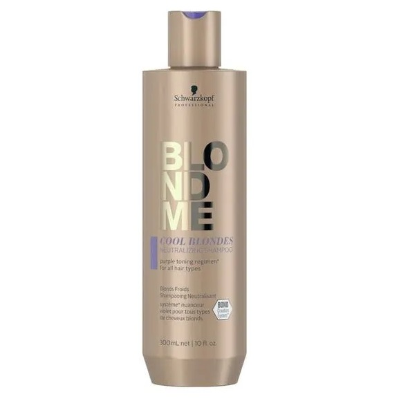 Sampon pentru par blond cu tonuri reci BlondMe, 300 ml, Schwarzkopf Professional