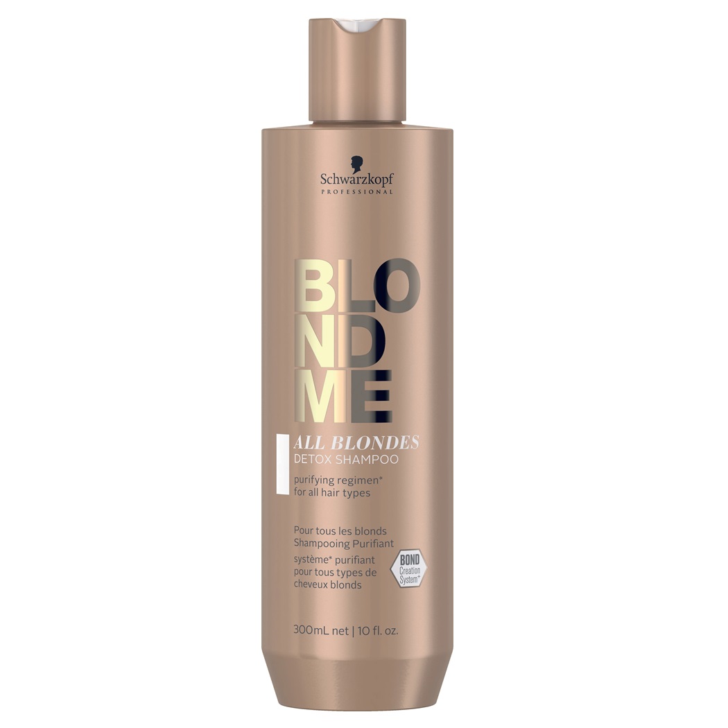 Sampon purificator pentru par blond Detox BlondMe, 300 ml, Schwarzkopf Professional