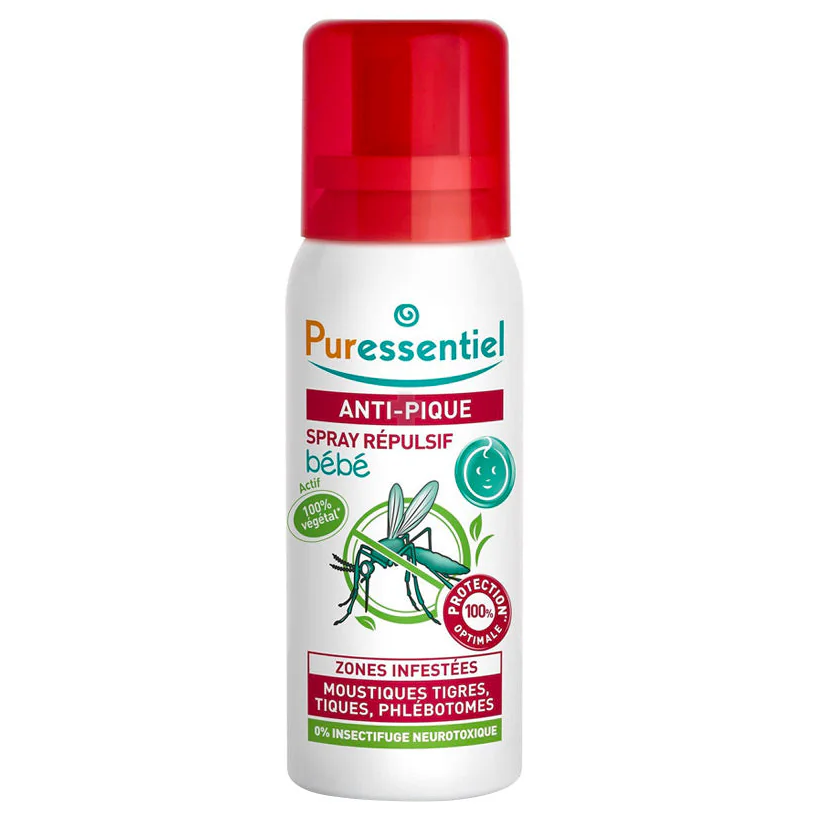 Spray repelent pentru copii Bite & Sting Baby, 60 ml, Puressentiel