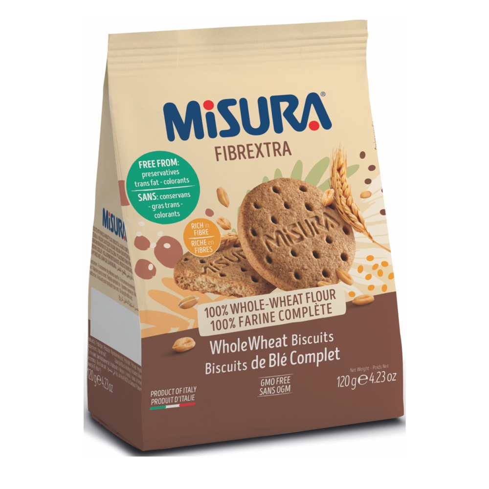 Biscuti integrali, 120 g, Misura