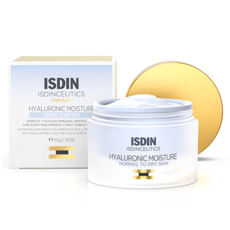 Crema hidratanta cu acid hialuronic pentru ten normal Isdinceutics, 50 ml, Isdin