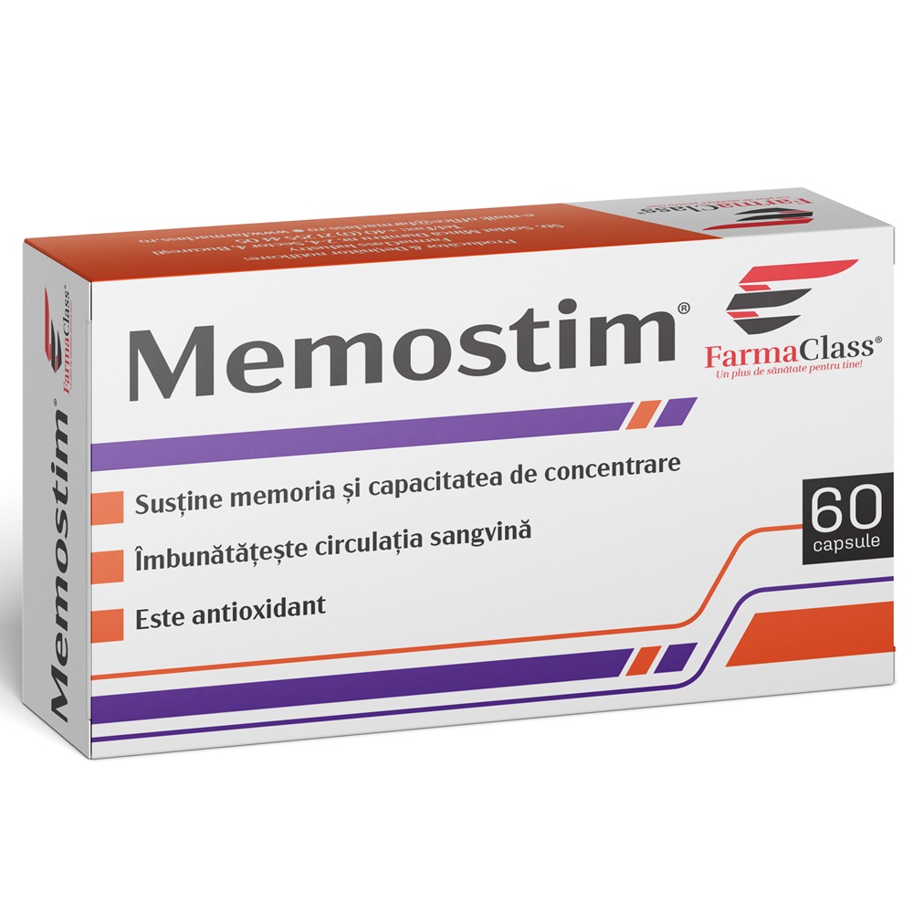 Memostim, 60 capsule, FarmaClass