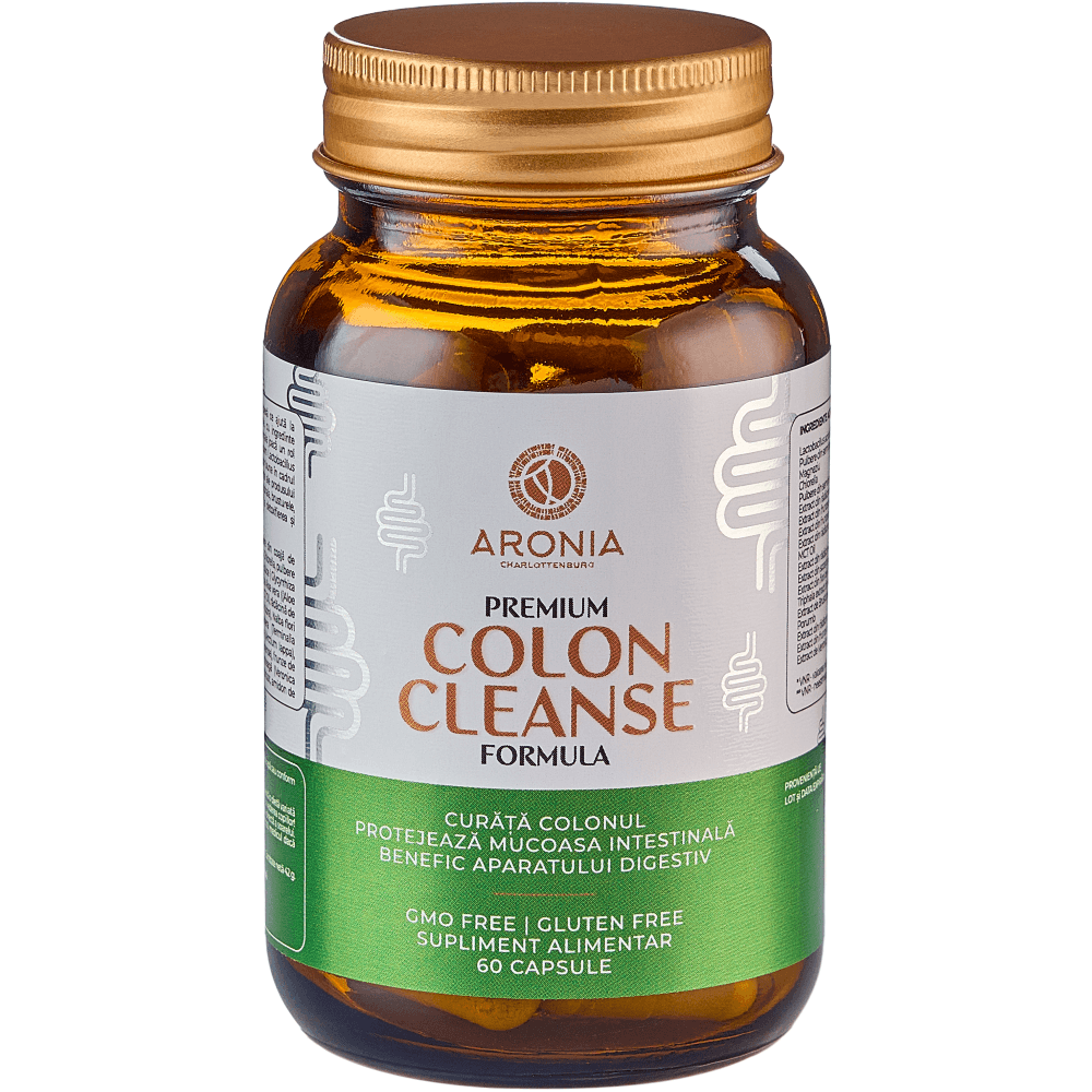 Premium Colon Cleanse Formula, 60 capsule, Aronia Charlottenburg