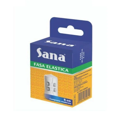 Bandaj elastic, 5 cm x 3 m, Sana