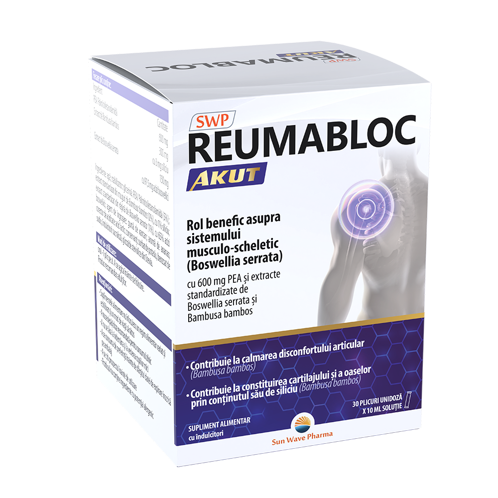 Reumabloc Akut, 30 plicuri, Sun Wave Pharma