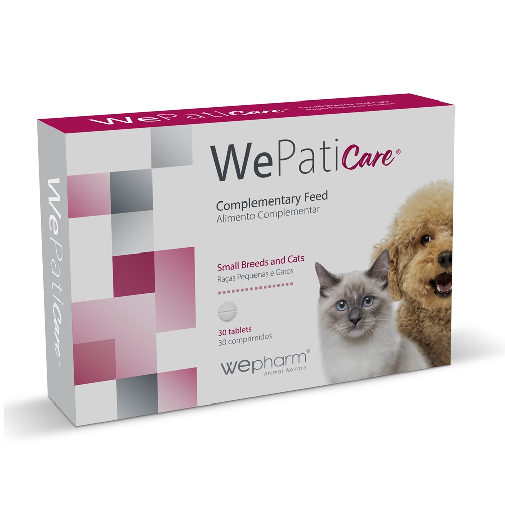 Supliment nutritiv pentru caini si pisici Small breed and Cats WePaticare, 30 tablete, WePharm