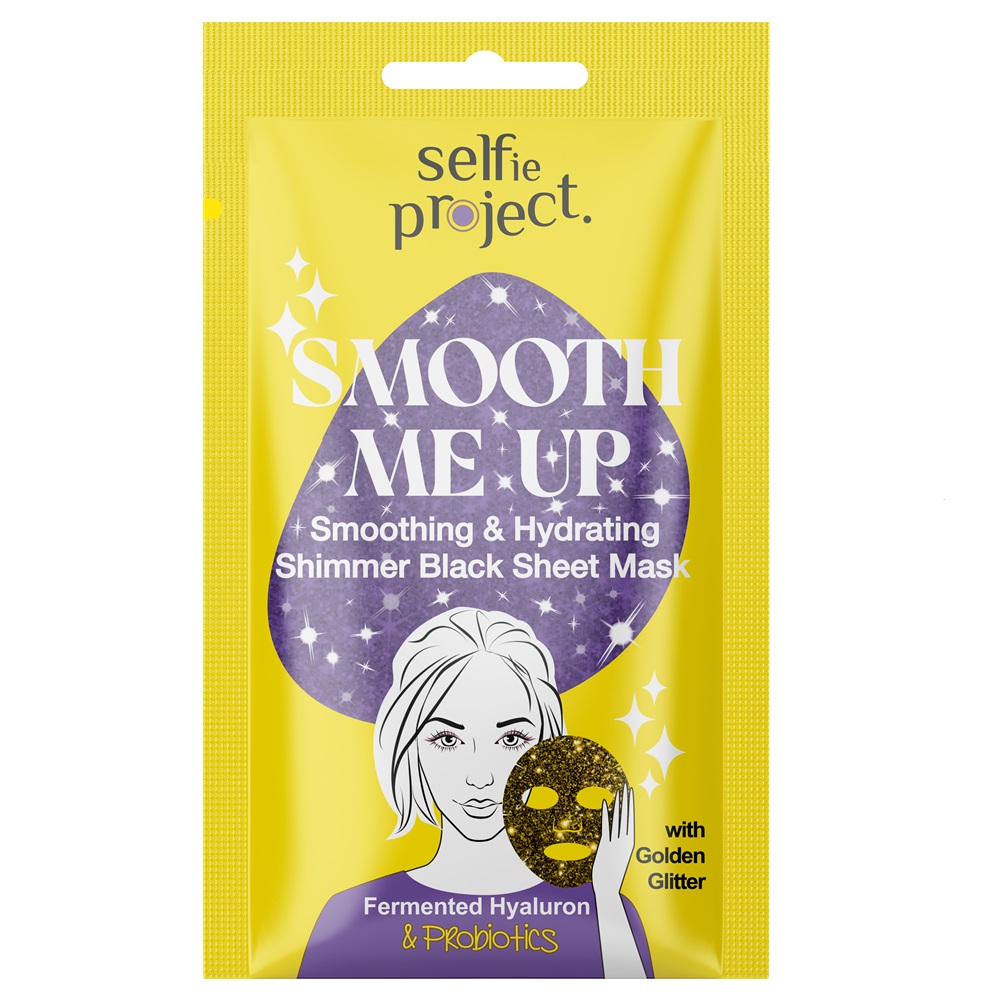 Masca de fata pentru netezire si hidratare Smooth Me Up, 20 ml, Selfie Project