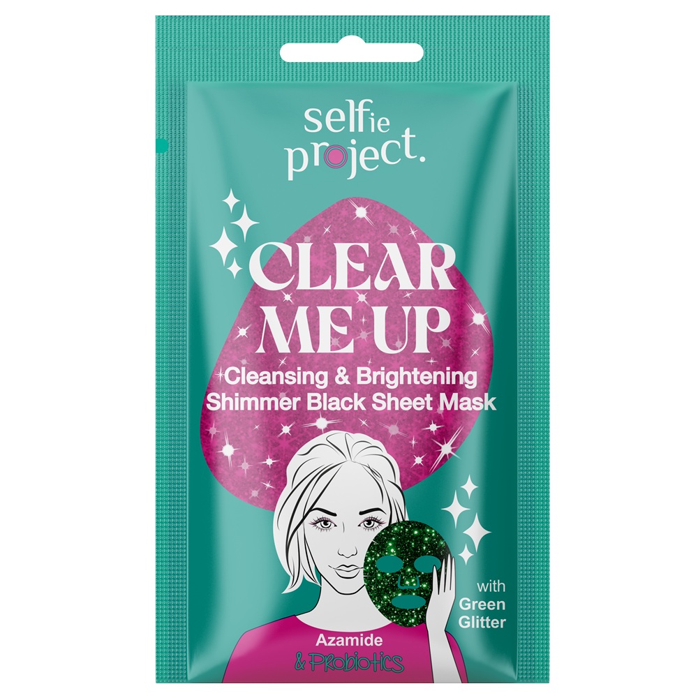 Masca de fata pentru curatare Clear Me Up, 20 ml, Selfie Project