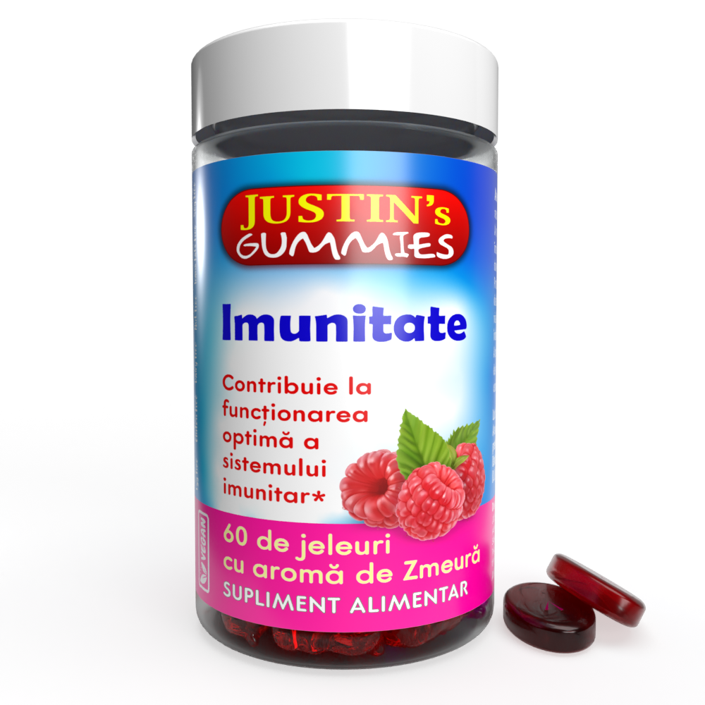 Jeleuri Imunitate Justins, 60 bucati, Justin Pharma