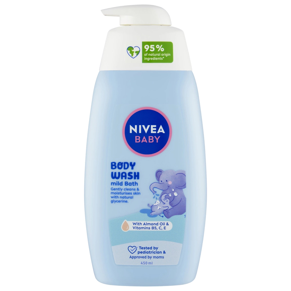 Gel de dus Mild Bath Baby, 450 ml, Nivea