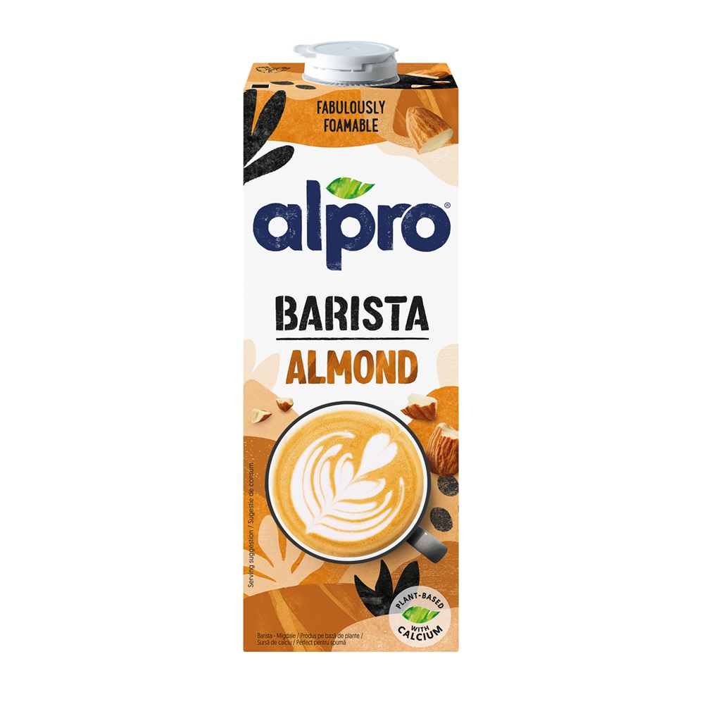 Bautura de migdale Barista, 1 L, Alpro