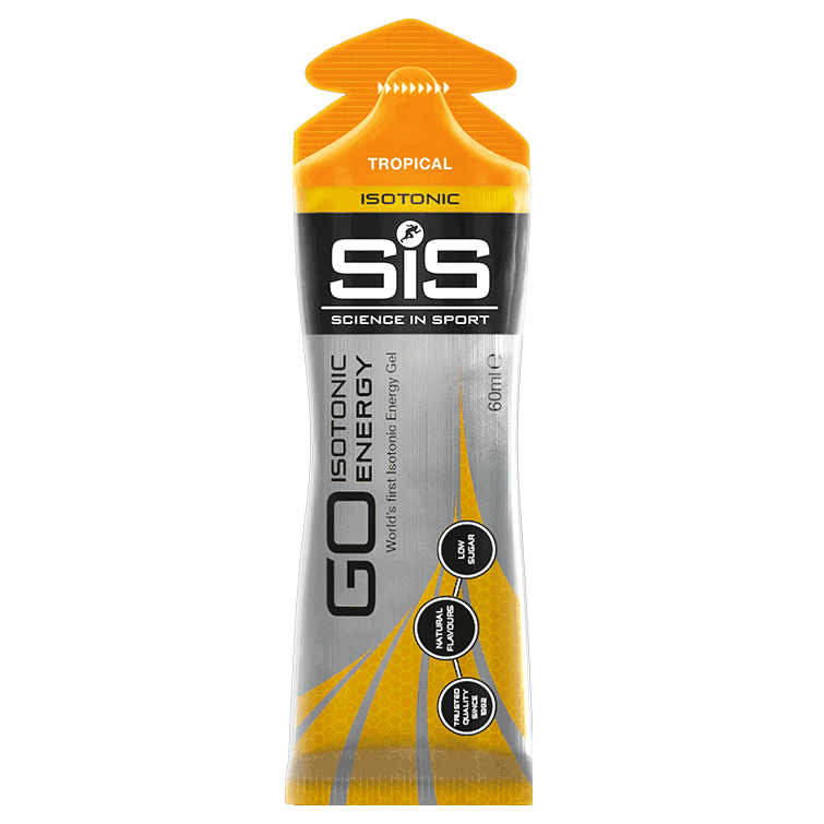 Gel energizant isotonic tropical Sis GO Isotonic, 60 ml, Science In Sport