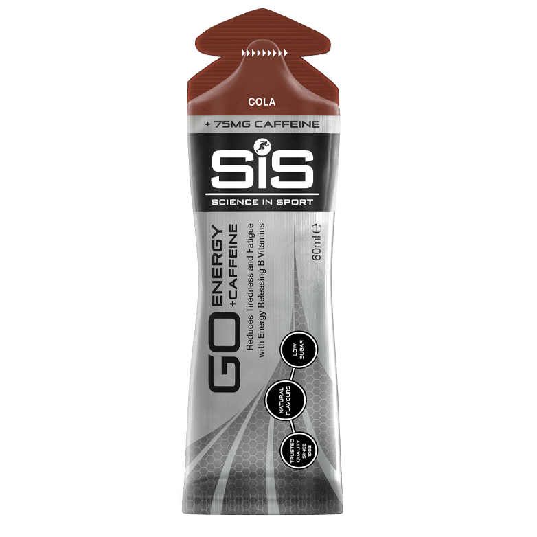 Gel energizant cu aroma de cola SIS GO Energy Caffeine, 60 ml, Science In Sport