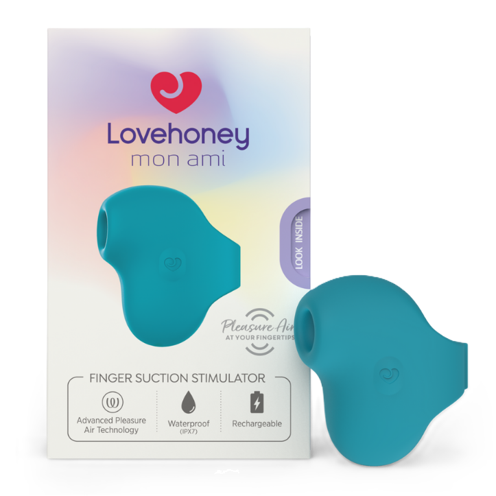 Vibrator Finger Suction Mon Ami, 1 bucata, Lovehoney