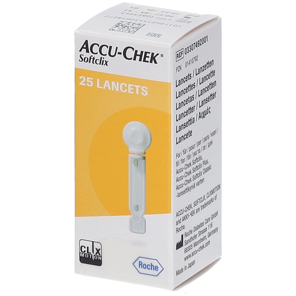Ace sterile Softclix, 25 bucati, Accu-Chek